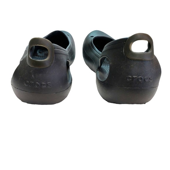 Crocs Kadee Womens Flats Size 8 Black Spots From Wear - Picture 6 of 7
